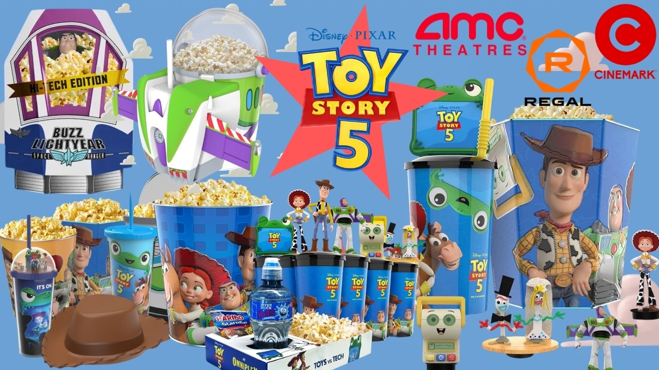 The Toy Story 5 Theater Merch War: AMC vs Regal! 🍿🥊