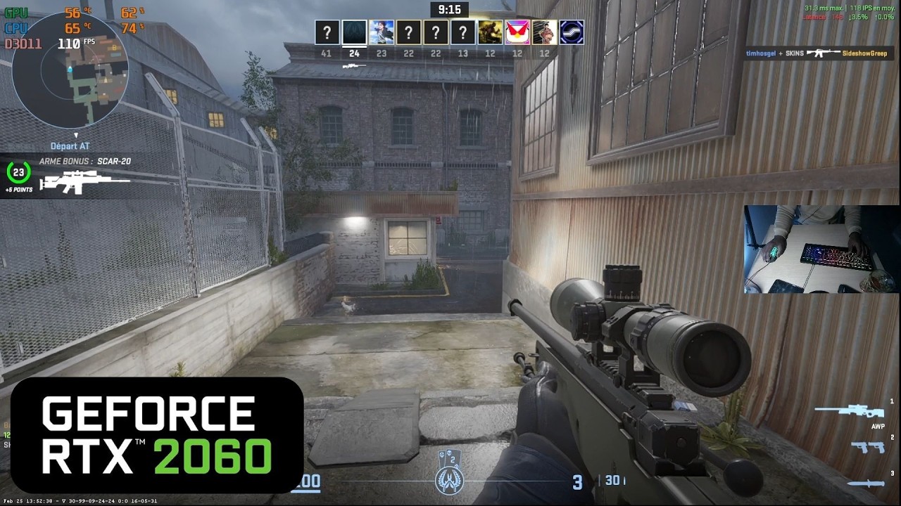 CS2 TRAIN GAMEPLAY - RTX 2060 + i7 6700 - Handcam Performance [2026]