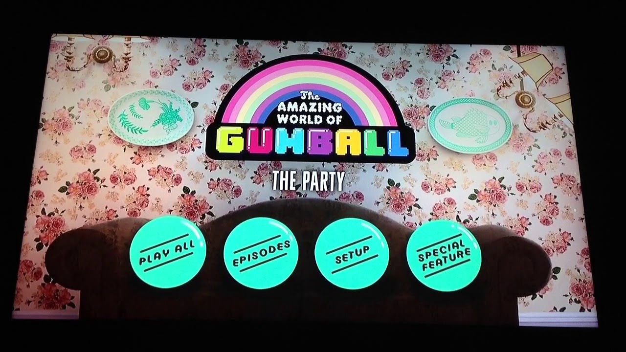 The Amazing World of Gumball The Party Main Menu Walkthrough YouTube