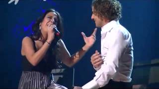 David Bisbal y Lya cantan a dúo Lucia en Córdoba 2012