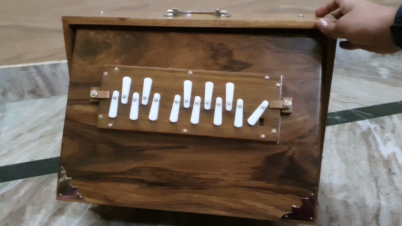 Sound of Big Shruti Box 440hertz ( Teak Wood )