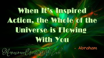 Abraham Hicks snippet:  When It