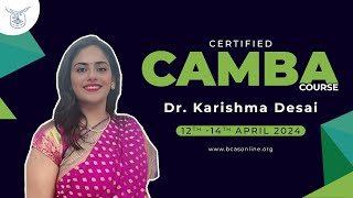 Certified CAMBA Course | Dr. Karishma Desai  | 12th April-14th April 2024 | BCAS | Atlas SkillTech screenshot 2