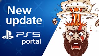 Massive Update! PS Portal now lets you play thousands of PS5 games in the cloud… (update 6.0.0)