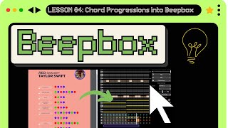 Beepbox Lesson #4 - How to Use Roman Numerals for Chord Progressions in Beepbox - Video Tutorial