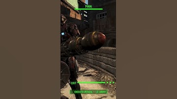 Fallout mininuker run is going badly #fallout4 #fallout #fallouttvshow #gaming #asmr #shorts #xbox