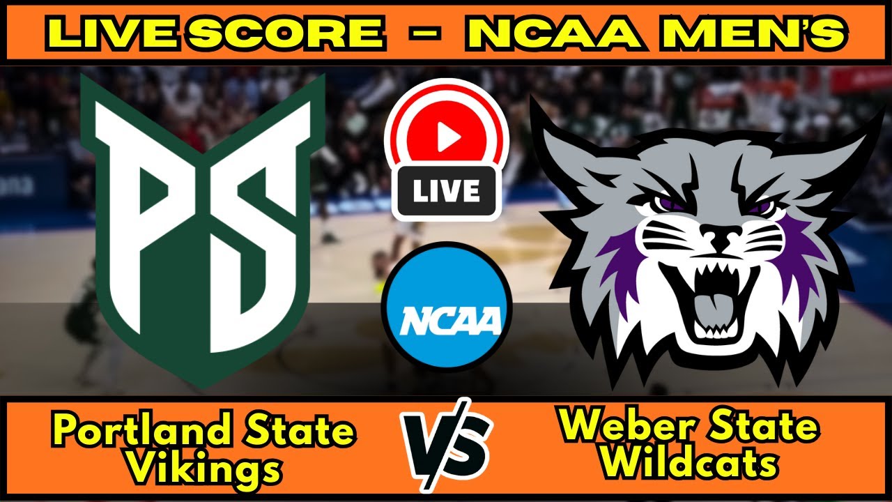 🔴 Portland State Vikings vs Weber State Wildcats | NCAA Men’s Basketball Live Score Update January 1