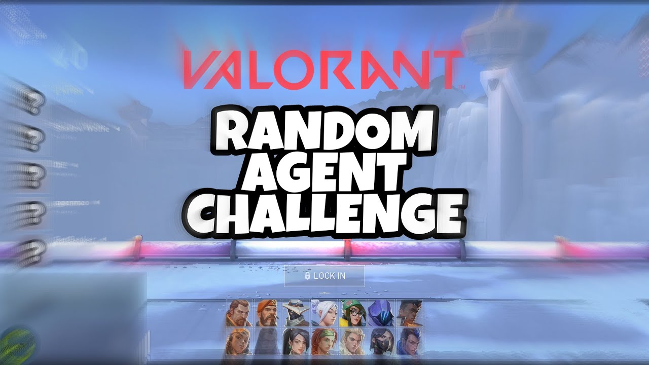 VALORANT RANDOM AGENT CHALLENGE YouTube