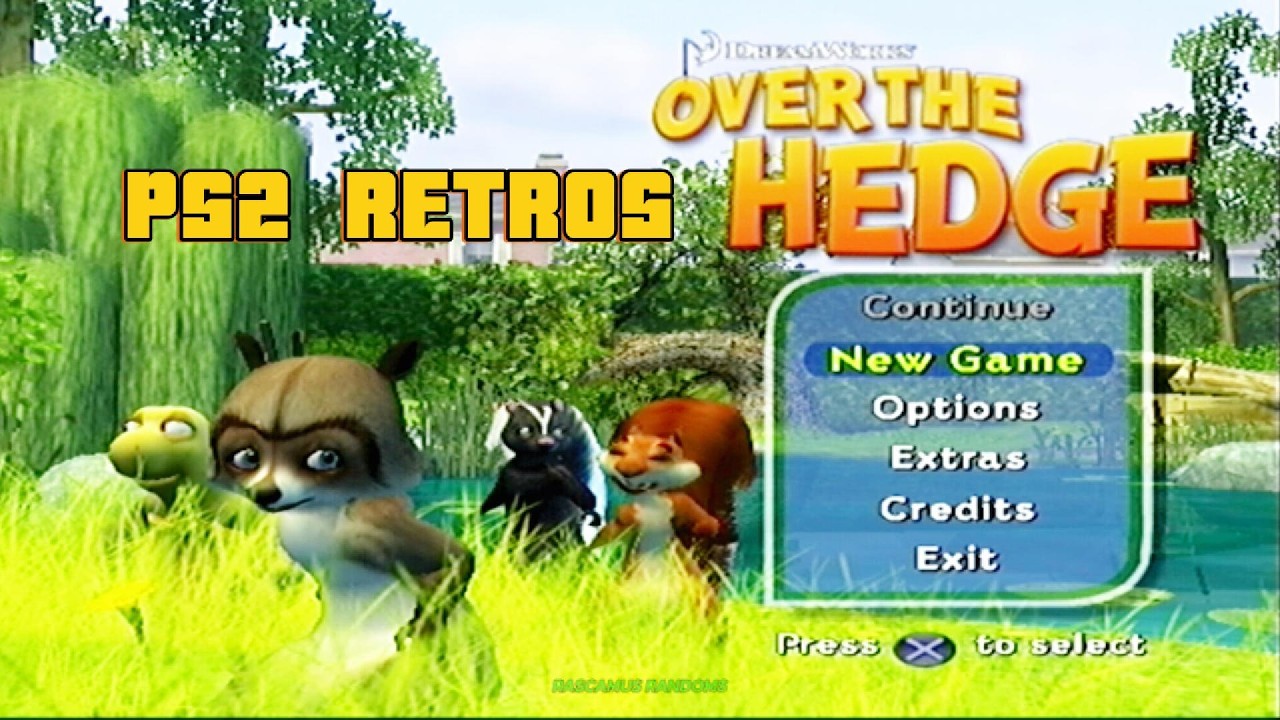 OVER THE HEDGE PS2 RETRO MOVIE GAME WORTH A PLAY 2026 Gameplay with commentary review Playstation 2