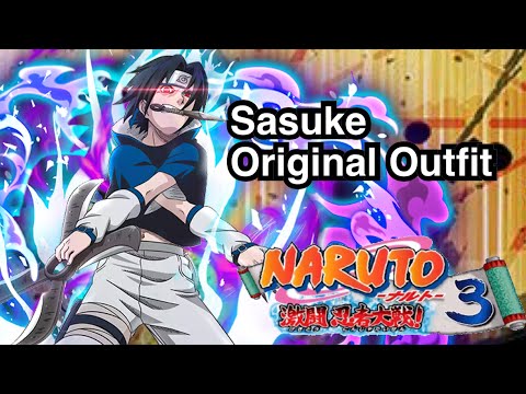 Naruto Gekitou ninja Taisen 3 Sasuke (Original outfit) Time Attack mode