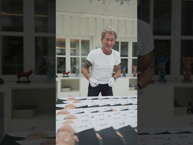 Mein Arm tut heute noch weh 😅 | Peter Maffay signiert Fotodrucke für die Amazon Edition