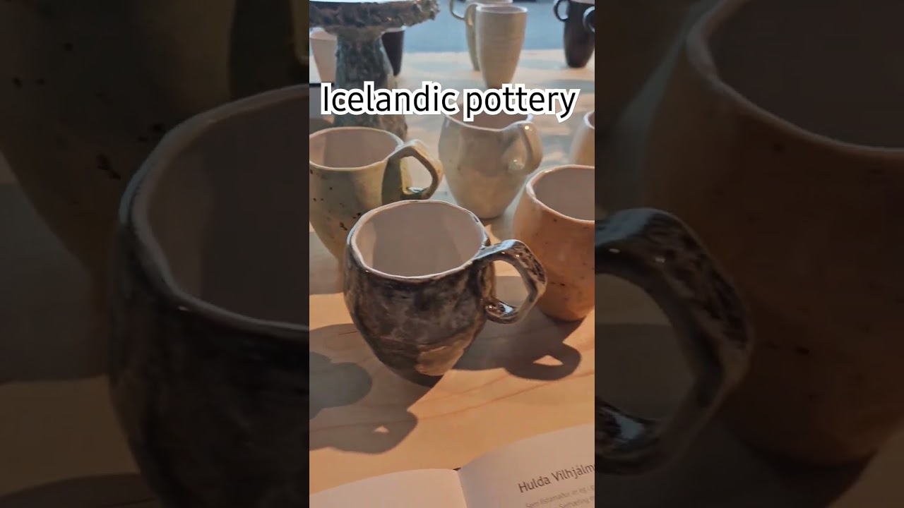 Icelandic design pottery 