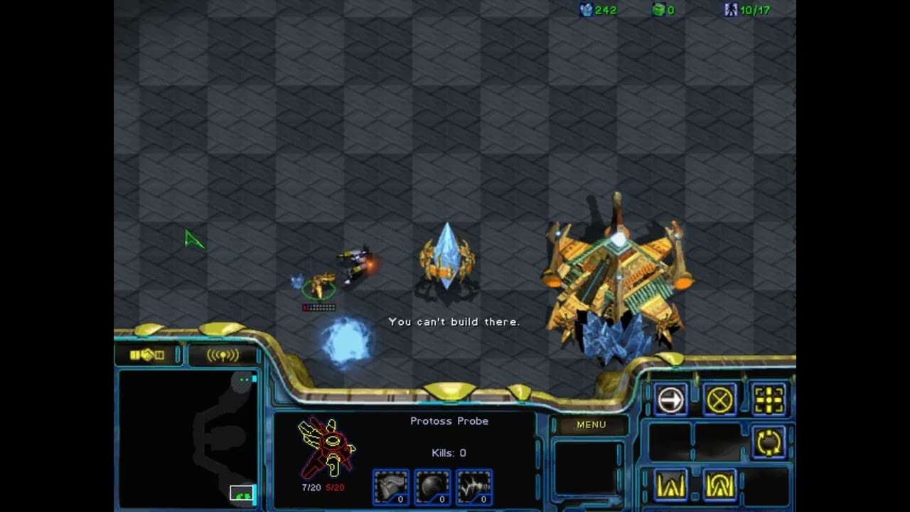 Starcraft win but very fast quit another