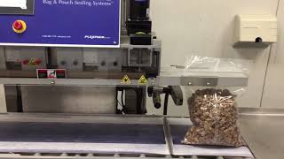 EMPLEX MPS 7100  Industrial Band Sealer & Heavy Duty Conveyors CBA 12 7 with CIJ from PLEXPACK C
