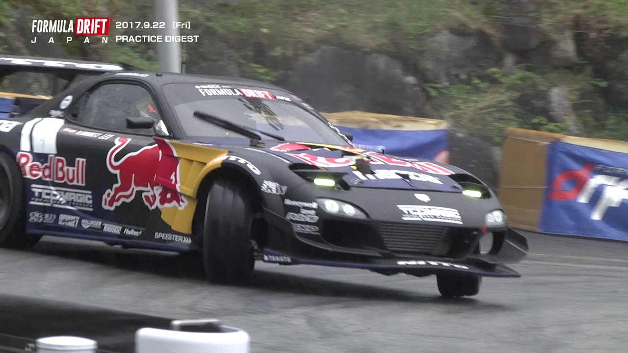 formula drift japan rd 4 okuibuki motor park plactice digest youtube