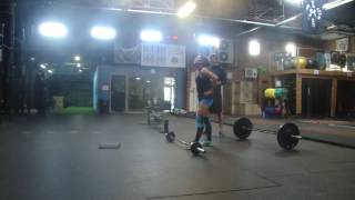 Masters Throwdown 2017 WOD1 Viviane Brouwers