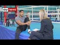 Anthony Joshua on boxing and being a dad