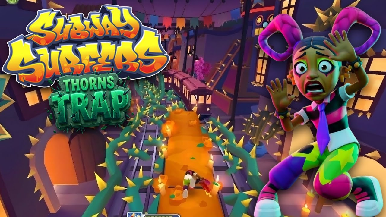 🌵 Subway Surfers THORNS TRAP CHALLENGE in Mexico Halloween 2025 | Rochelle Rebelle Gameplay! ⛓️🕸️