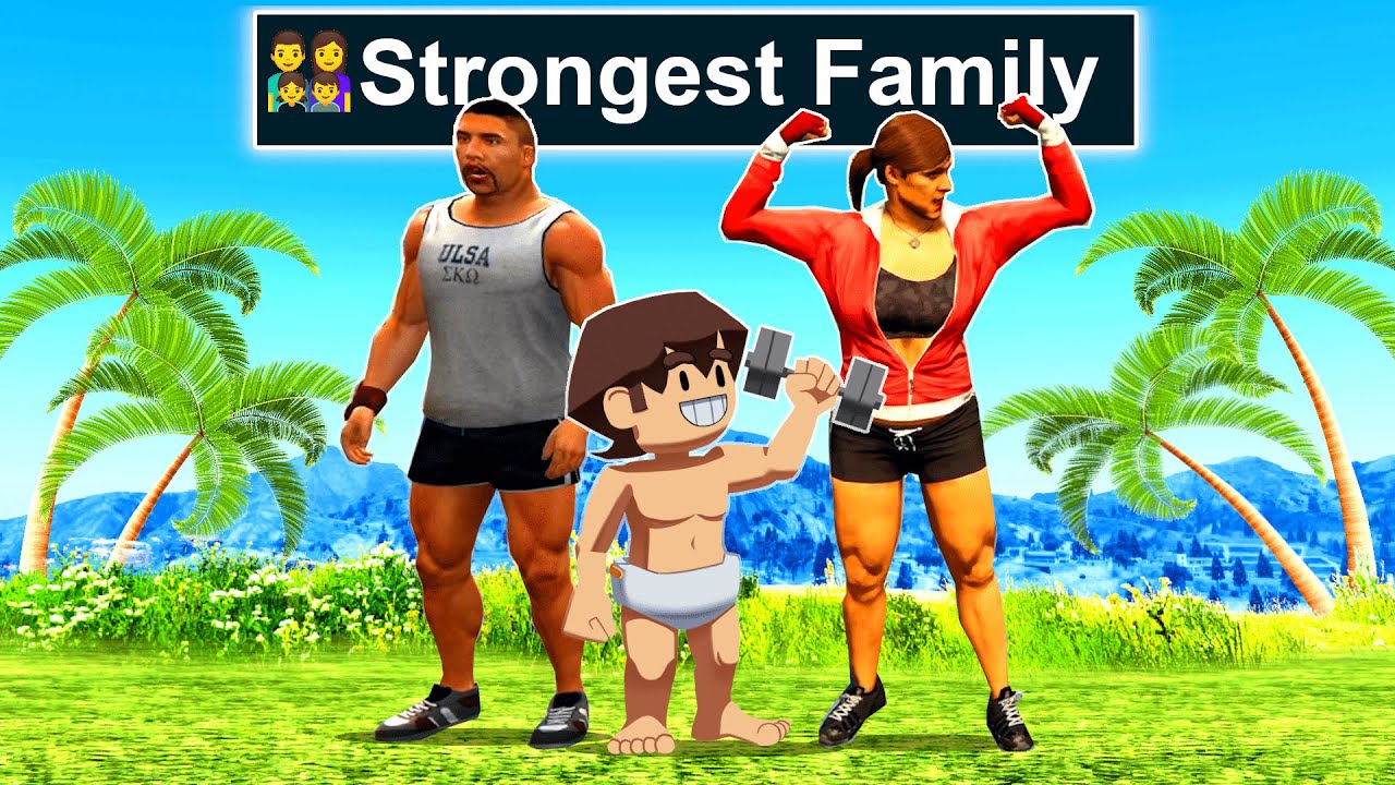 Upgrading Into The STRONGEST FAMILY In GTA 5! (Impossible!)