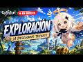 🌍 EXPLORACIÓN ÉPICA en Genshin Impact | Secretos, cofres y aventuras EN DIRECTO