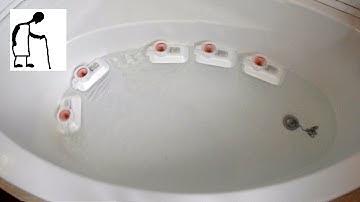 Chipshop Styrofoam Tray Hovercraft on water