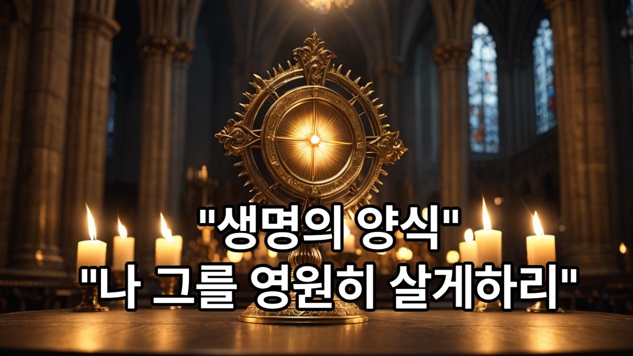 생명의 양식 소년 미성 성체조배 묵상 1시간