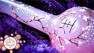 Декор бутылки. Как нарисовать ветку сакуры. Мастер-класс от Ютты Арт Декор бутылки. Как нарисовать ветку сакуры. Мастер-класс от Ютты Арт