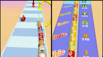 Nail Stack All-Levels 43-45 Gameplay Walkthrough Android, iOS Mobile Game Shorts