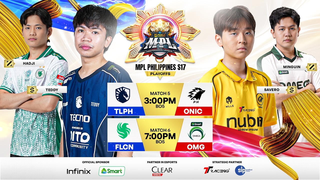 🔴 LIVE | MPL PH S17 | FILIPINO - Playoffs Day 3