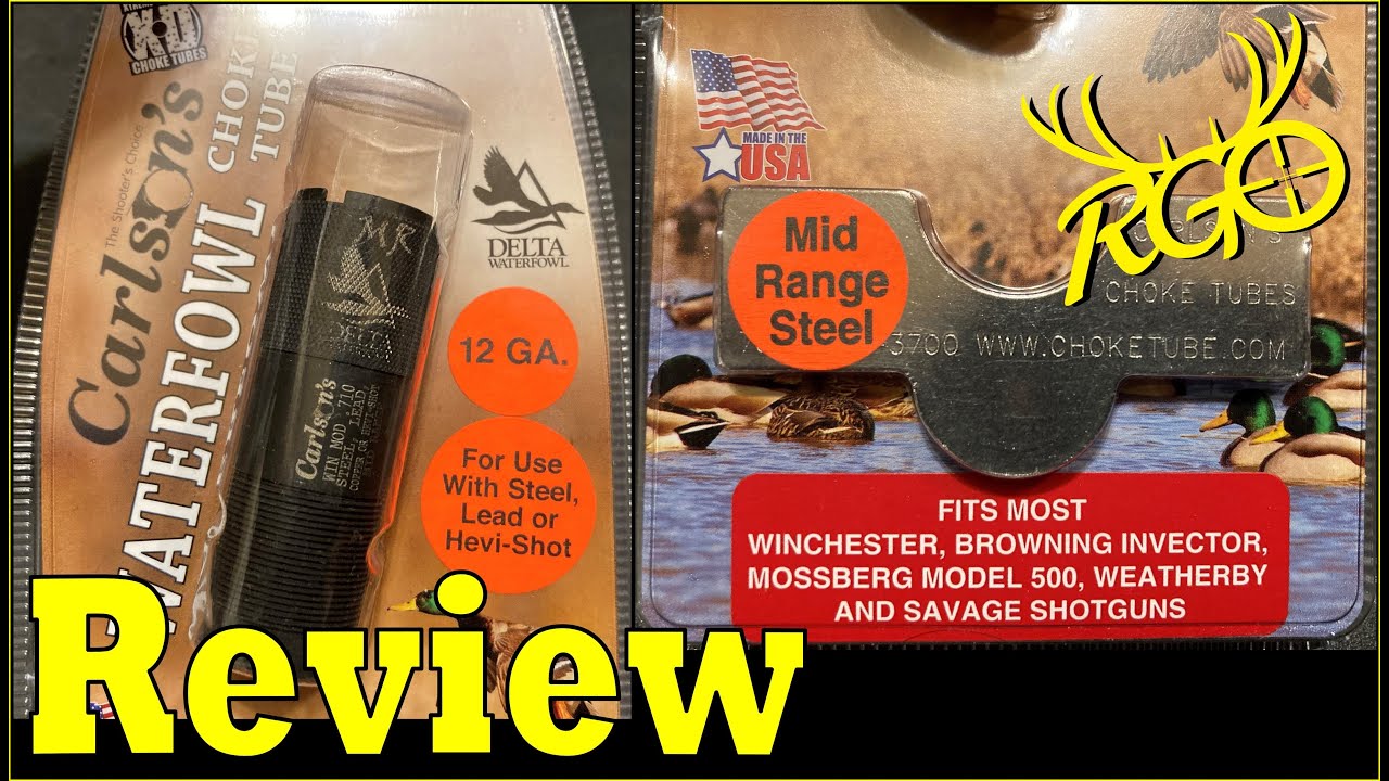Carlson's Delta Waterfowl Choke Review and Giveaway RGO 314 YouTube