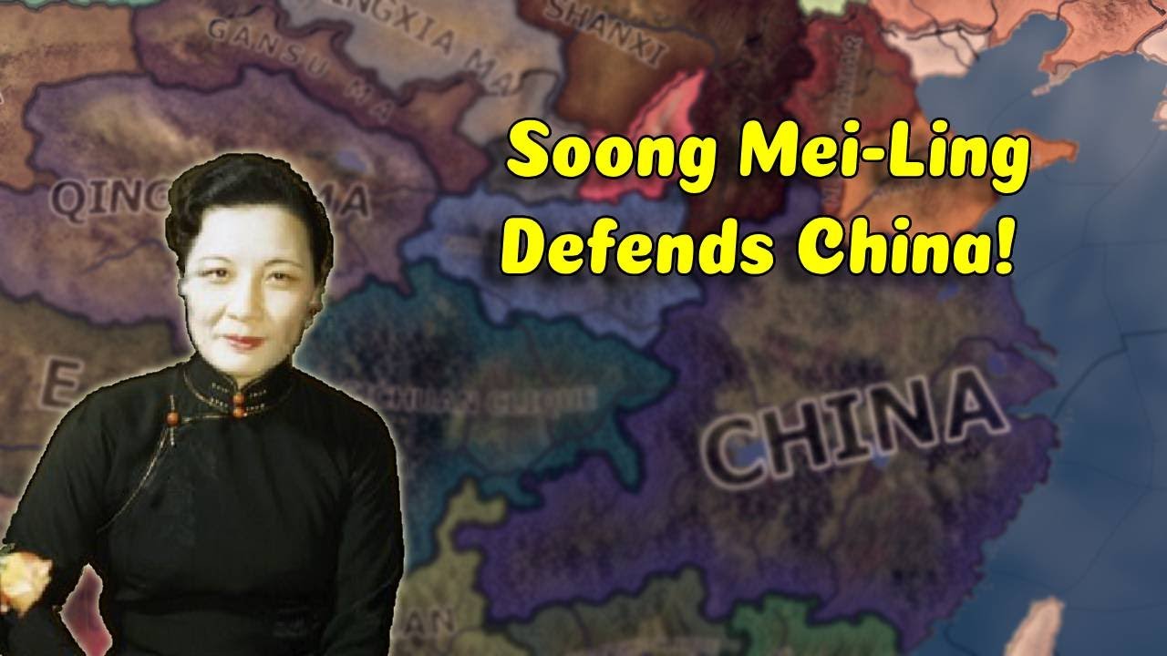 HOI4: Soong Mei-Ling takes charge and defends China - Live!