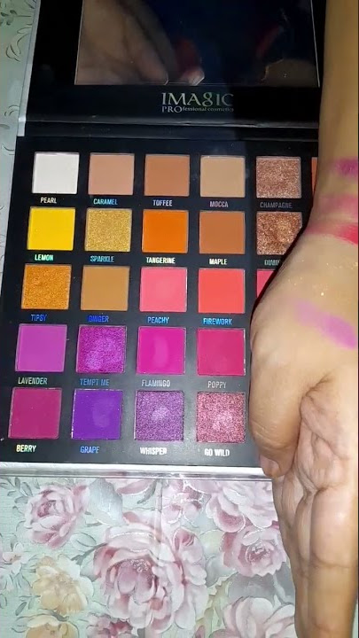 Imagic 30 color eyeshadow palette#imagic #tranding