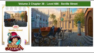 June's Journey - Volume 2 - Chapter 38 - Level 686 - Seville Street (Complete Gameplay, in order)