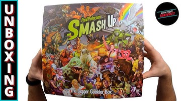 Unboxing // Smash Up - The Bigger Geekier Box