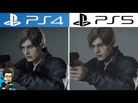 Resident Evil 2 Remake - PS4 vs PS5 Upgrade - Graphics Comparison
