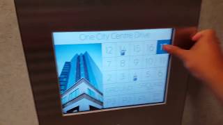 ThyssenKrupp Destination Dispatch Elevators at 1 City Centre Drive, Mississauga ON