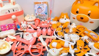 37 minutes satisfying with unboxing and review miniature animals characters Doctor set toys | ASMR
