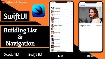 SwiftUI - How to do Navigation in SwiftUI - Building List (2020)