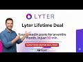 Lyter's Lifetime Deal: AI-powered LinkedIn marketing co-pilot.