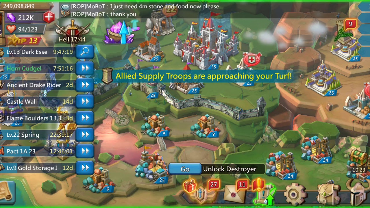 Lords Mobile - What It Takes To Heal T4 Troops