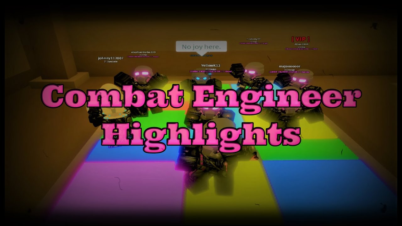 Tni Combat Engineer Highlights Youtube - roblox tni combat engineer application