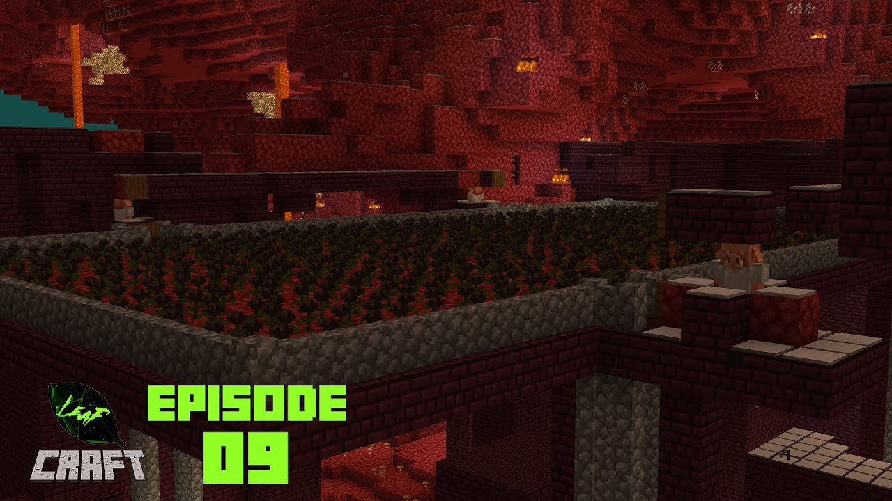 LeaF Craft Episode 9: Starting the Wither Skeleton Farm!