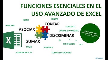 Funciones esenciales en el uso avanzado de Excel
