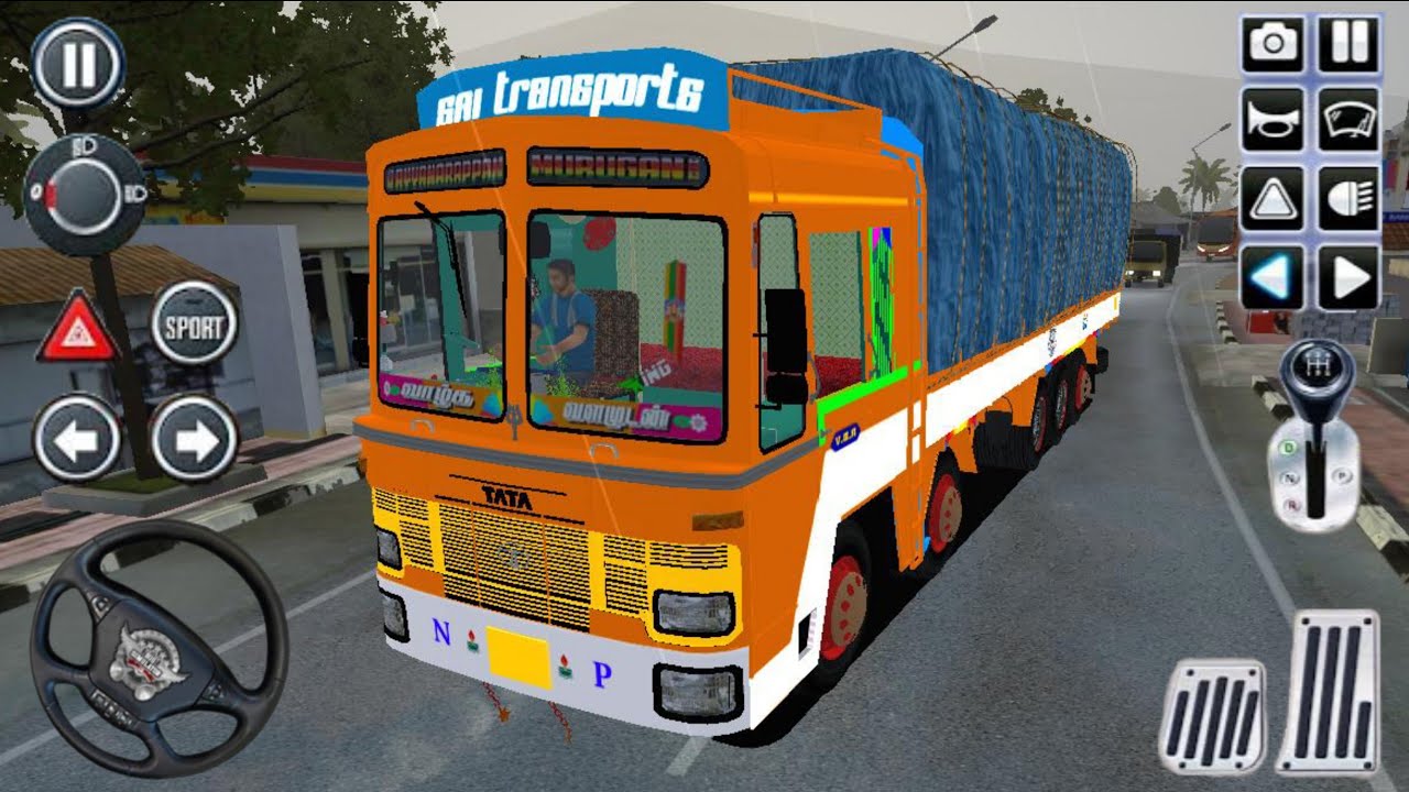 Released tata truck mod in bus simulator Indonesia truck mod