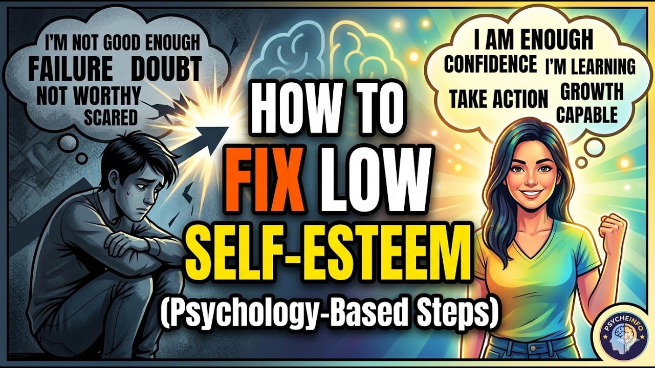 Self Fixing Features How to Fix Low Self-Esteem - YouTube