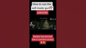 How to use gun ⁉️🤔 | Nuclear Day Survival #nuclearday #shortgameplay