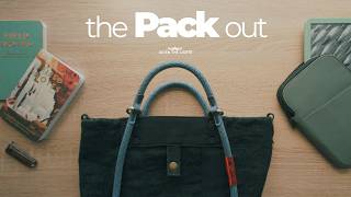 How I Travel With Just a 5L Japanese Selvedge Denim Bag, Unboxing