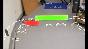 Online robot path planning via virtual map on Hololens2