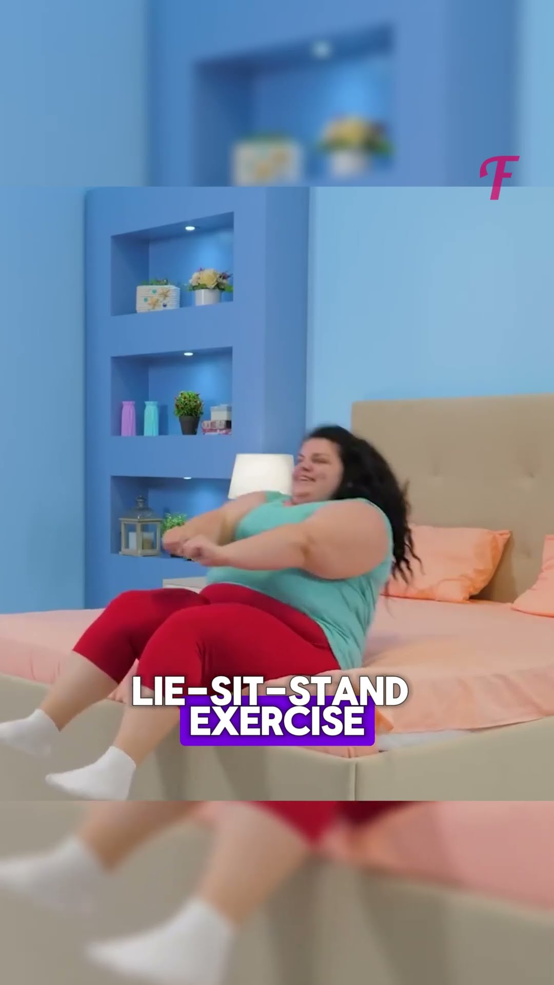 Transform Your Body with Simple Bed Exercises #shorts