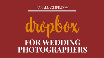 Wedding Photography 101: How to organize and share your Dropbox folders